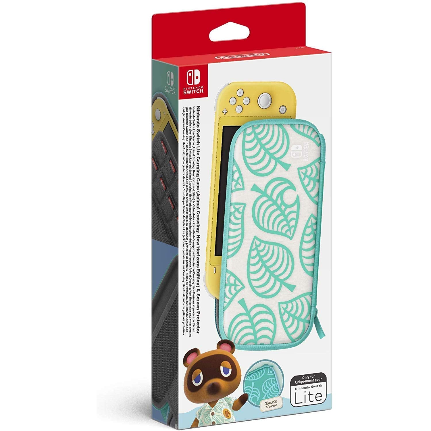 Funda NINTENDO SWITCH - Lite Animal Crossing edición especial (- Nintendo Switch Lite) - Incluye protector LCD Funda NINTENDO SWITCH - Lite Animal Crossing edición especial (- Nintendo Switch Lite) - Incluye protector LCD